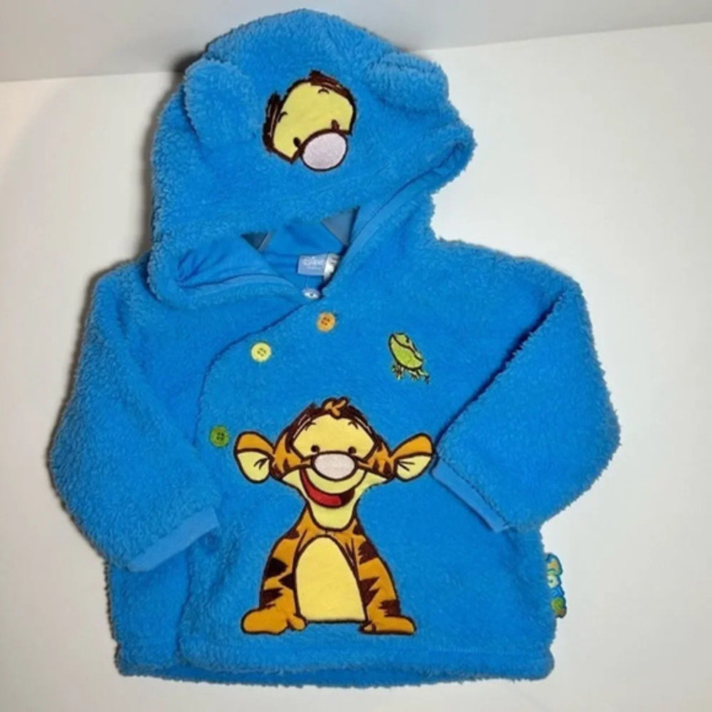Disney Tigger blue baby jacket size 18 month